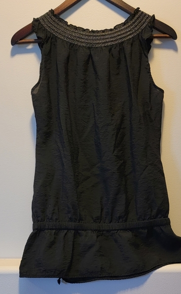 Esprit viscose sleeveless top. Black. S. - Picture 2 of 2